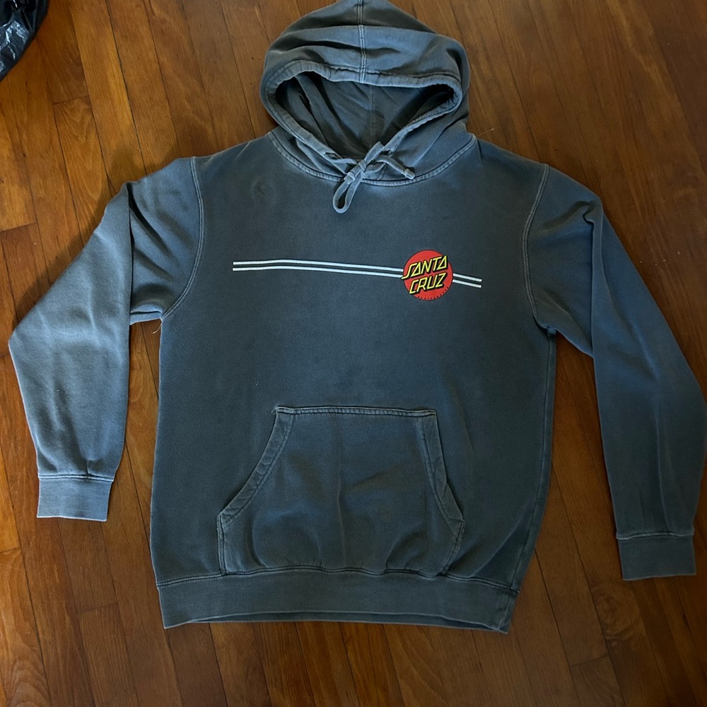 Classic Dot Mens Santa Cruz Hoodie